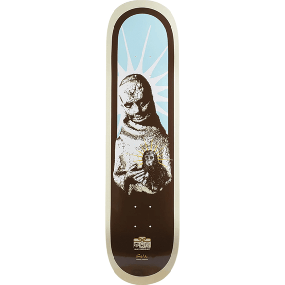 Alien Workshop Montano Piety Skateboard Deck -8.25 DECK ONLY