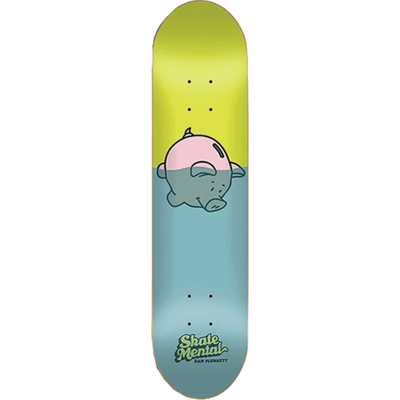 Skate Mental Plunkett Inflation Skateboard Deck -8.25 DECK ONLY