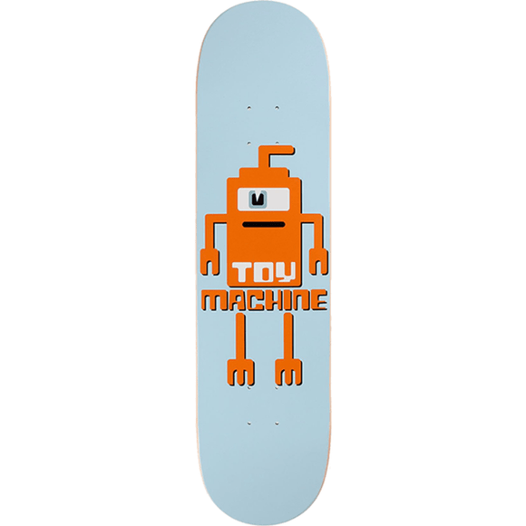 Toy Machine Binary Sect Skateboard Deck -8.0 Orange DECK ONLY