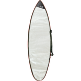 O&E Ocean & Earth Barry Gusset Compact Shortboard Cover 5'8" Silver