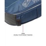 O&E Ocean & Earth Triple Coffin Shortboard Cover 7'0" Black/Grey