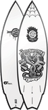Santa Cruz Ozzie Wright Cobra 6' Wing Swallow with Custom Fitted Board Bag