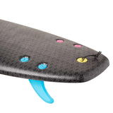 Penny Softboard 4'10" Twin Fin Nightsurf Black - Surfboard